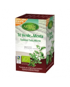 Te verde con menta 20 filtros Artemis