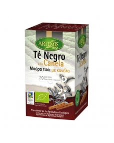 Te negro con canela 20 filtros Artemis