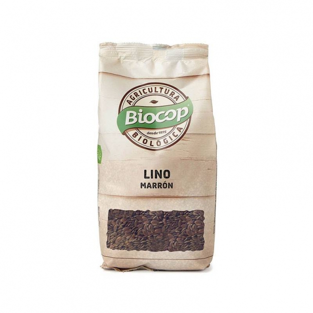 Lino marrón bio 250 g Biocop