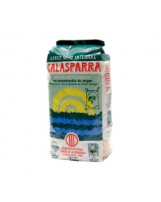 Arroz de calasparra semi integral (envase de plástico) 1 kg Calasparra