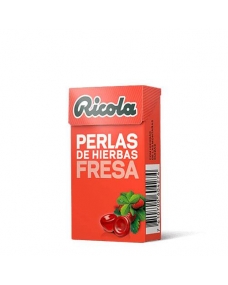 Perlas de hierbas fresa sin azucar 25 g Ricola