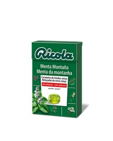 Caramelos de menta montaña sin azucar 50 g Ricola