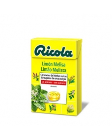 Caramelos de limon melisa sin azucar 50 g Ricola