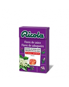 Caramelos de flor de sauco sin azucar 50 g Ricola