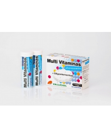Multivitaminas + oligoelementos 24 comprimidos Vallesol