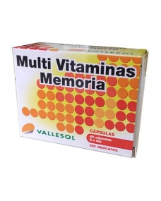 Multi-vitaminas para la memoria 40 capsulas Vallesol