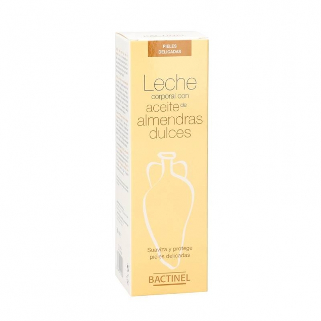 Leche corporal con aceite de almendras 300 ml Bactinel