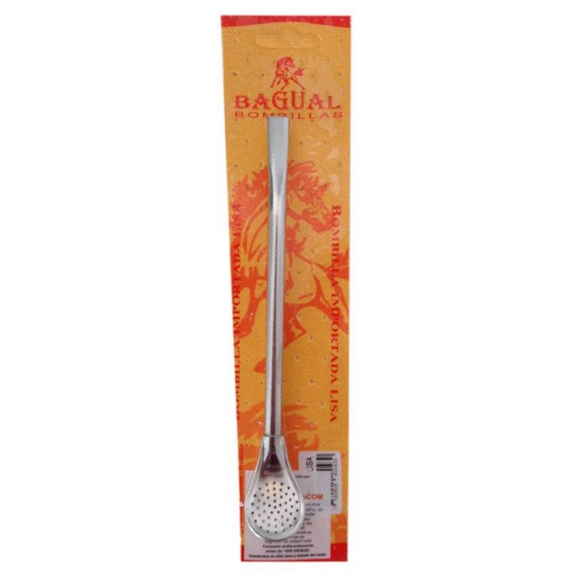 Bombilla de aluminio para mate Bagual