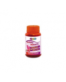 Gominolas inmuno frambuesa 60ud Pediakid