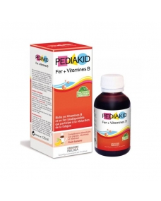 Jarabe hierro + vitaminas 125 ml Pediakid