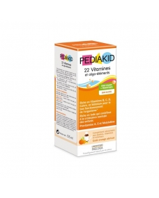 Jarabe 22 vitaminas & oligoelementos Pediakid