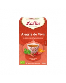 Yogi Tea Alegria de Vivir 17 filtros