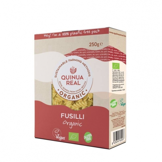 Fusilli de arroz y quinoa bio 250g Quinua Real