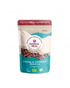 Granola quinoa con cacao y coco bio 250g Quinua Real