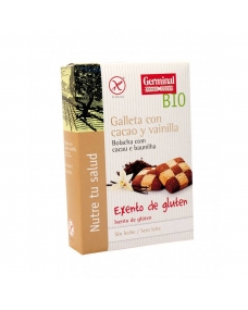 Galletas de cacao y vainilla sin gluten bio 250 g Germinal