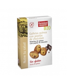 Galletas quinoa con pepitas de chocolate bio sin gluten 250 g Germinal
