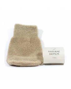 Esponja guante lino Naturae Donum