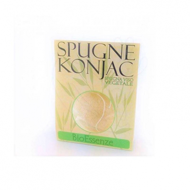 Esponja baño Konjac naranja bio Essenze