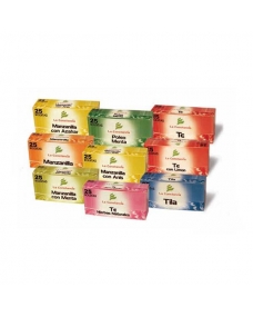 Tila filtro (20 bolsitas) expositor 16 unidades La constancia