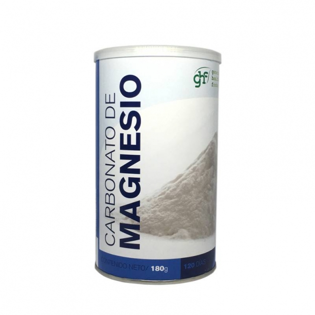 Carbonato de magnesio bote 180g GHF