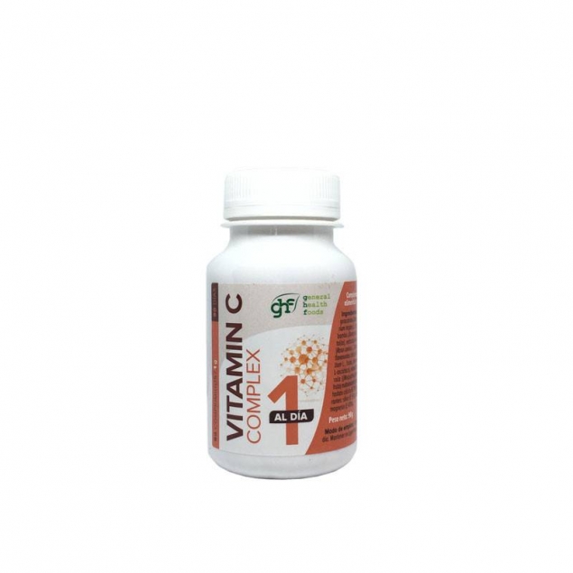 Vitamina C complex natural 1g 90 comprimidos GHF