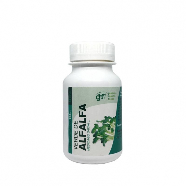 Alfalfa verde 700mg 100 comprimidos GHF