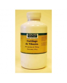 Cartilago de tiburón 750mg 300 cápsulas GHF
