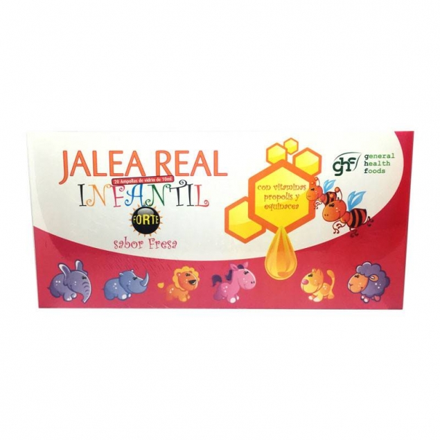 Jalea real vital infantil 20 ampollas GHF