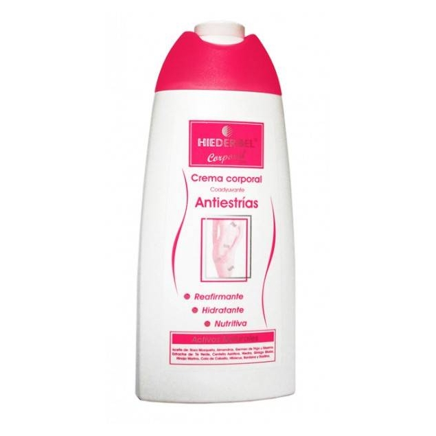Crema corporal antiestrías 300 ml Hiederbel