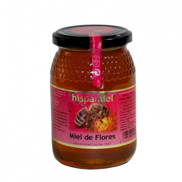 Miel de flores 500g Hispamiel