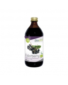 Jugo concentrado de sauco (eldelberry) bio 500ml Biotona