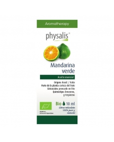 Aceite esencial de mandarina verde bio 10 ml Physalis