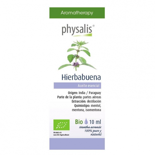 Aceite esencial de hierbabuena bio 10 ml Physalis