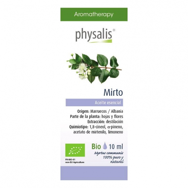 Aceite esencial de mirto bio 10ml Physalis