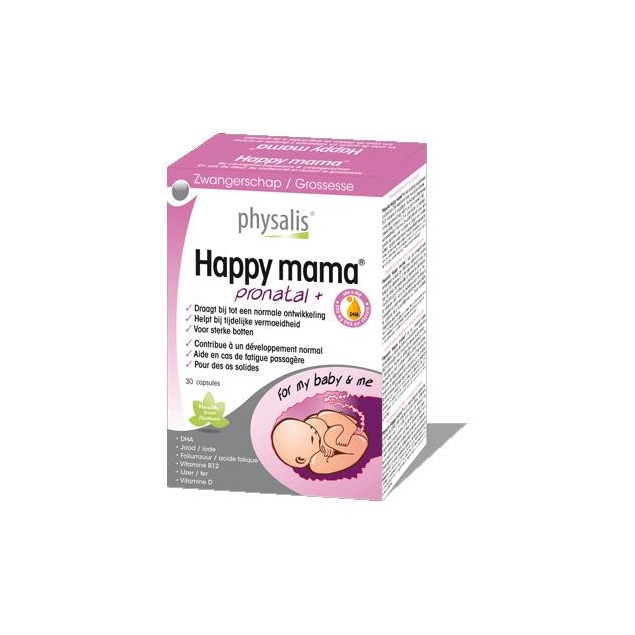 Happy mama pronatal 30 capsulas Physalis