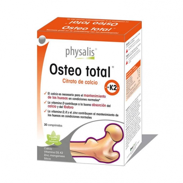 Osteo total 30 comprimidos Physalis
