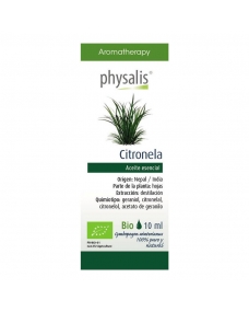 Aceite esencial de citronela bio 10 ml Physalis
