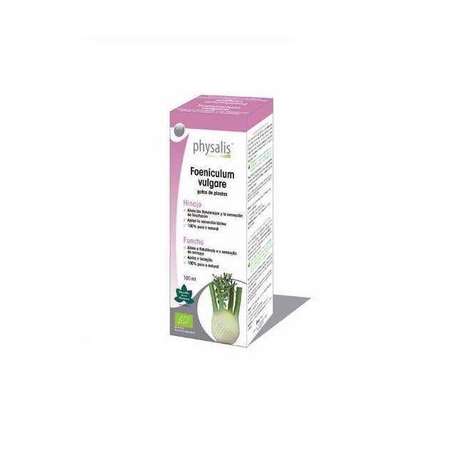 Hinojo (foeniculum vulgare) extracto hidroalcoholico bio 100ml Physalis