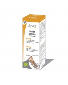 Ginseng (panax ginseng) extracto hidroalcoholico bio 100ml Physalis