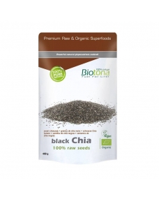 Semillas de Chia Negra (Black chia raw seed) bio 400g Biotona
