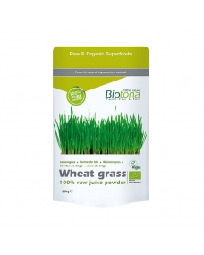 Wheat grass (hierba de trigo) raw superfood bio 200 g Biotona