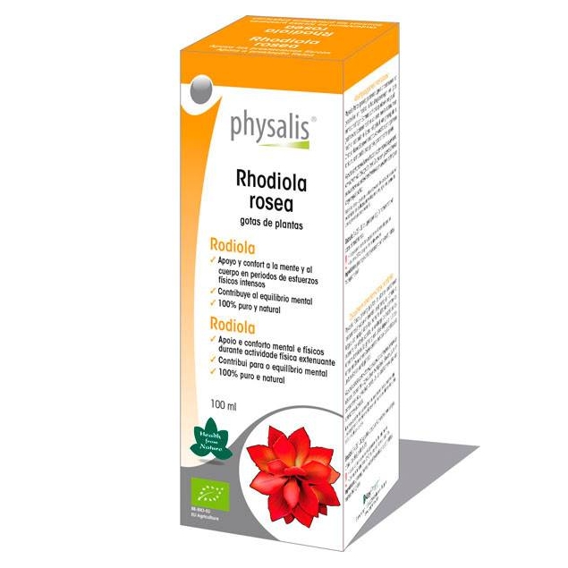Rhodiola rosea extracto hidroalcoholico bio 100ml Physalis