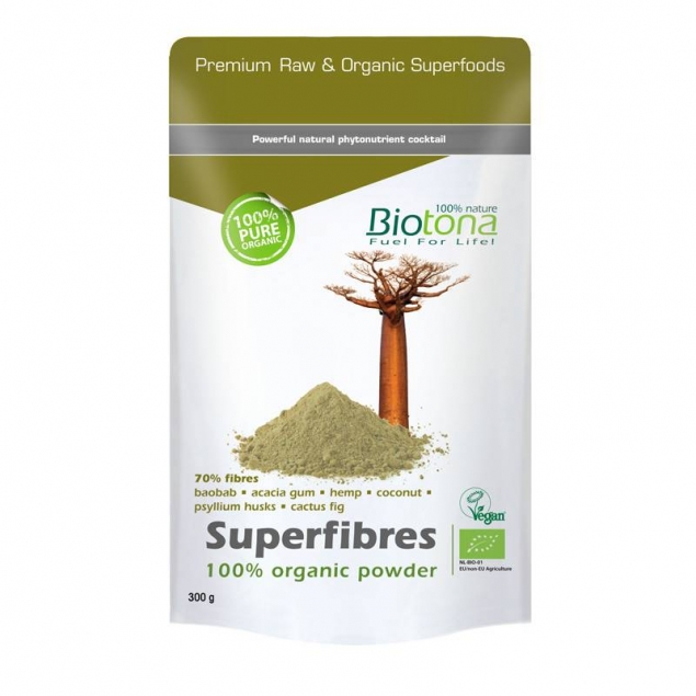 Superfibres (super fibra) raw superfood bio 300g Biotona