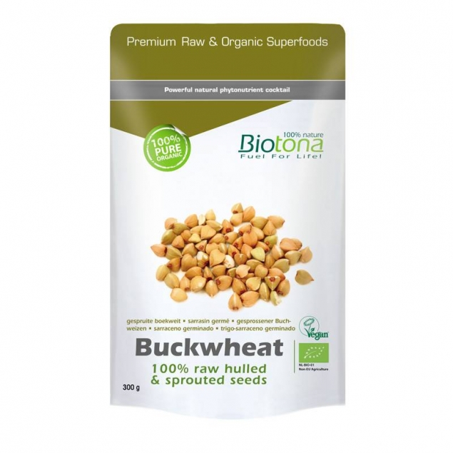Buckwheat (semillas germinadas de trigo sarraceno) superfood bio 300g Biotona