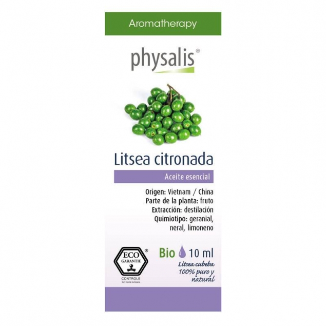 Aceite esencial de litsea bio 10ml Physalis