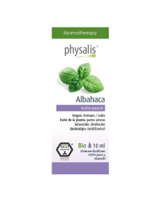 Aceite esencial de albahaca (basilico) bio 10ml Physalis