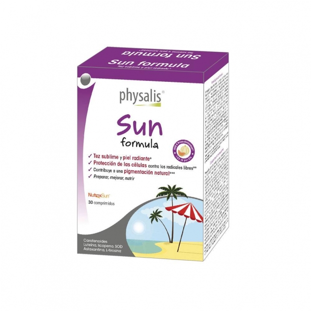Sun formula 30 comprimidos Physalis