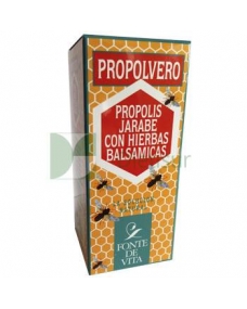 Jarabe de propolis con hierbas balsámicas Propolvero Fonte de vita