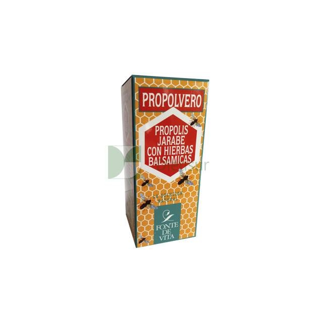 Jarabe de propolis con hierbas balsámicas Propolvero Fonte de vita