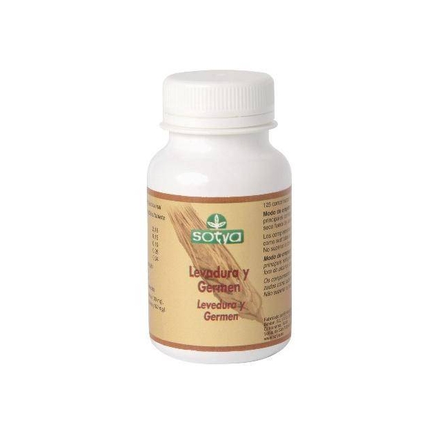 Levadura de cerveza y germen de trigo 600 mg 225 comprimidos Sotya